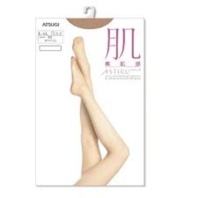 Atsugi Pressure Nudy Beige L-LL Nude Style Stockings - Atsugi | Kiokii and...