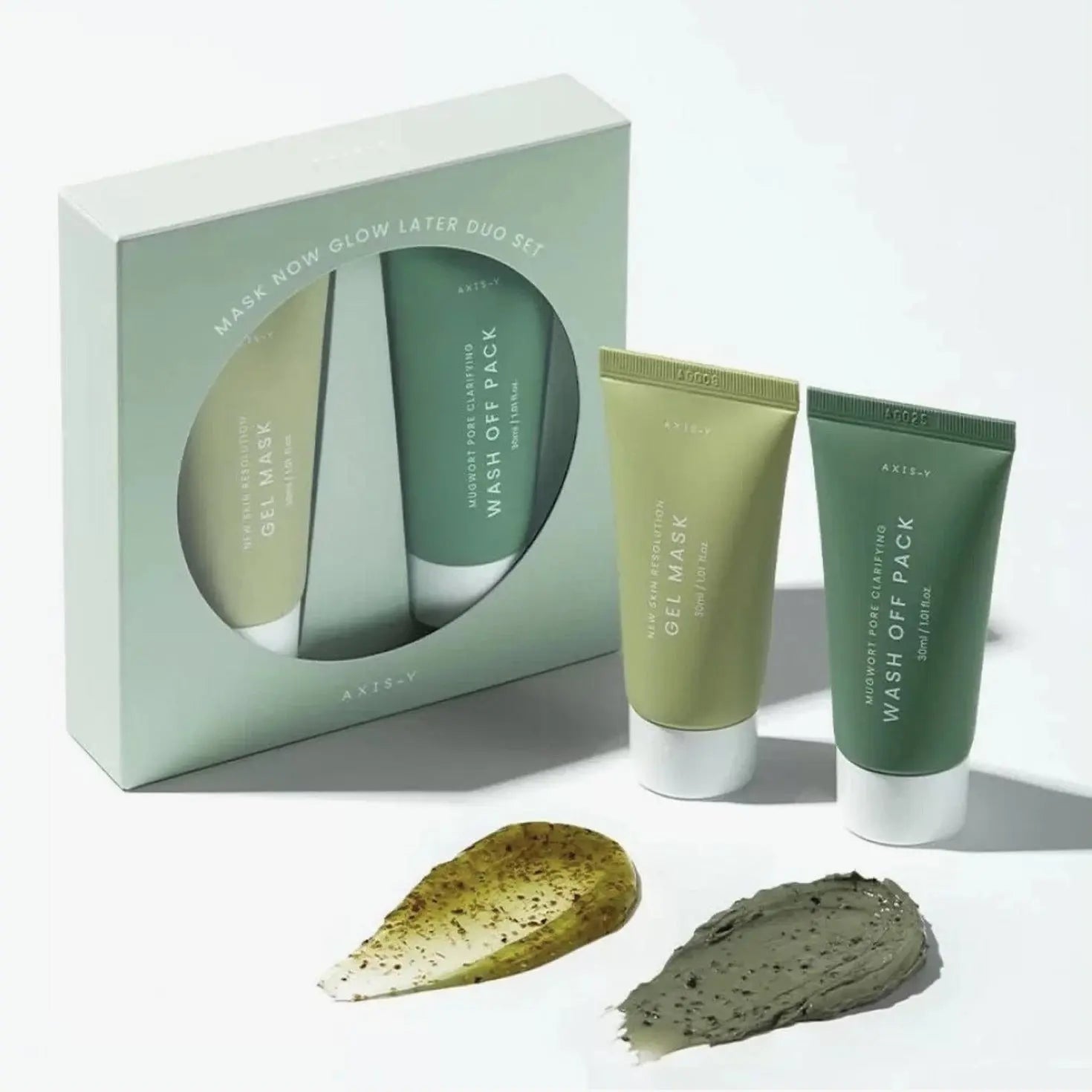 AXIS - Y Mask Now Glow Later Duo Set by AXIS - Y – Wash - Off Mask