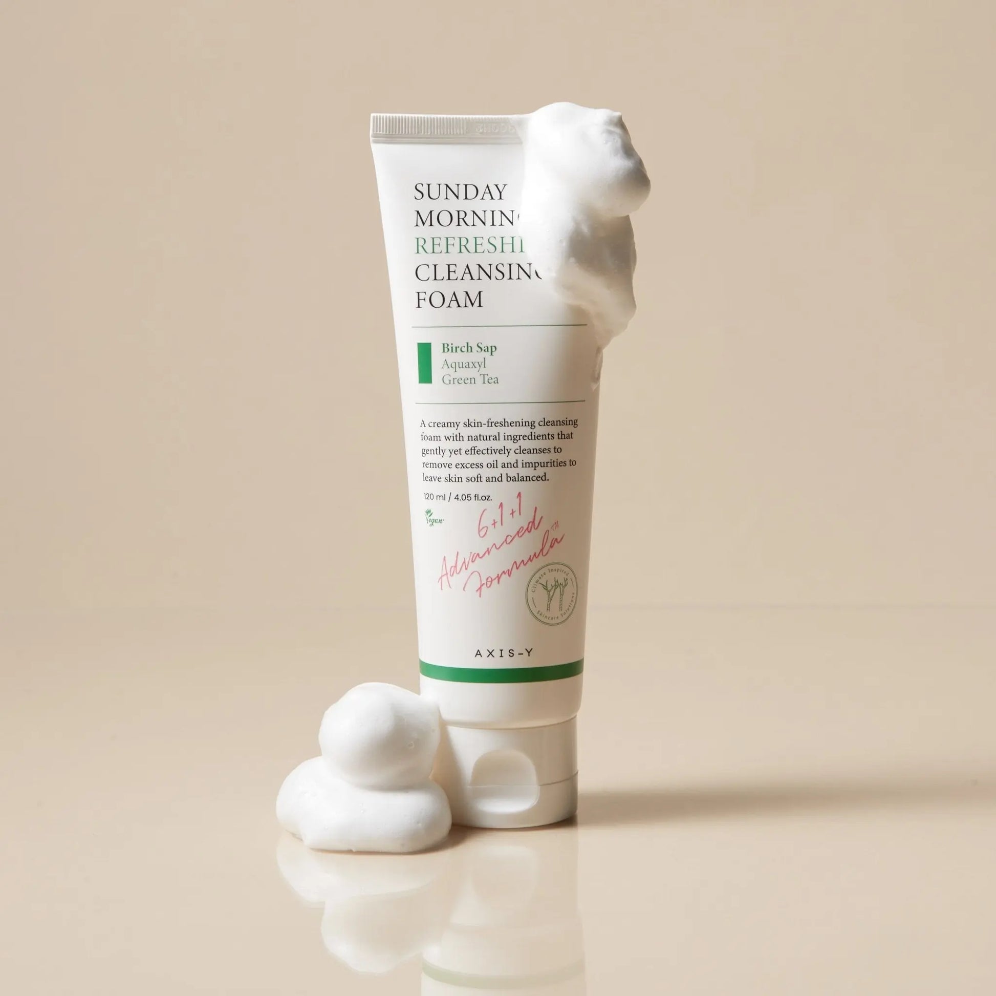 AXIS - Y Sunday Morning Refreshing Cleansing Foam 120ml by AXIS - Y – Facial Cleanser