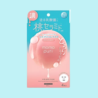 BCL Momo Puri Milk Jelly Mask 4 Sheets - Bcl | Kiokii and...