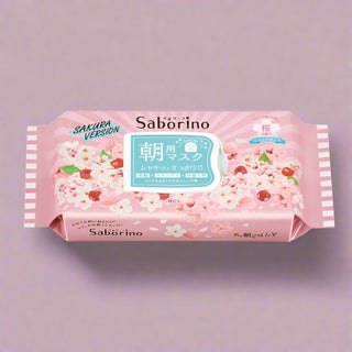 BCL Saborino Morning Face Mask Limited Edition Sakura - Bcl | Kiokii and...