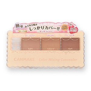 Canmake Color Mixing Concealer 01 Light Beige - Canmake | Kiokii and...