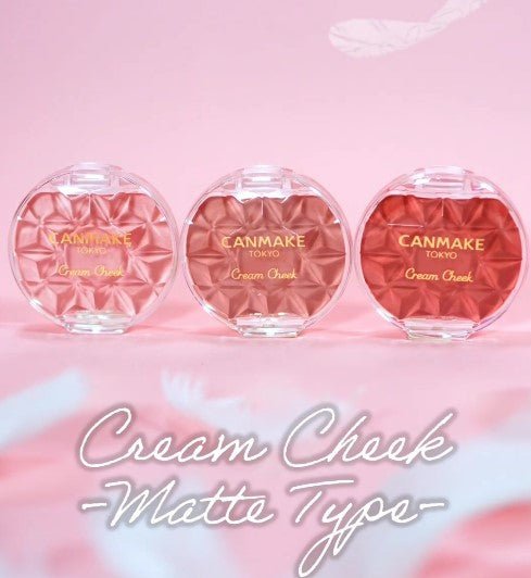 Canmake Cream Cheek Blush Clear Type CL01 - Canmake | Kiokii and...