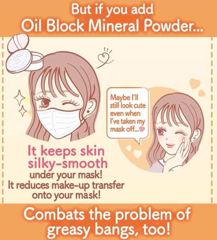 Canmake Oil Block Mineral Powder 01 - Canmake | Kiokii and...