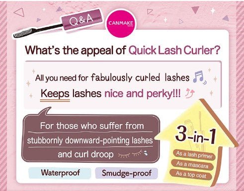 Canmake Quick Lash Curler - Canmake | Kiokii and...