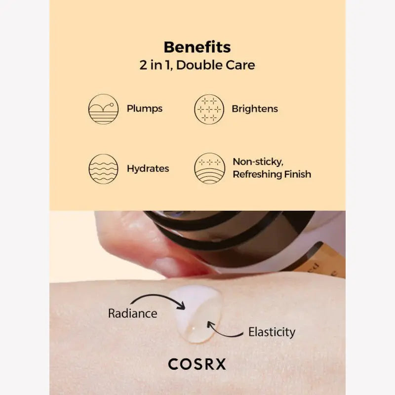 COSRX Advanced Snail Radiance Dual Essence 80ml by COSRX – Toner & Essence