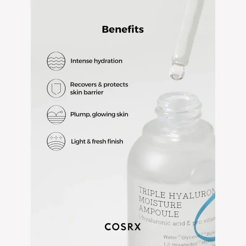 COSRX Hydrium Triple Hyaluronic Moisture Ampoule 40ml by COSRX – Serum & Ampoule