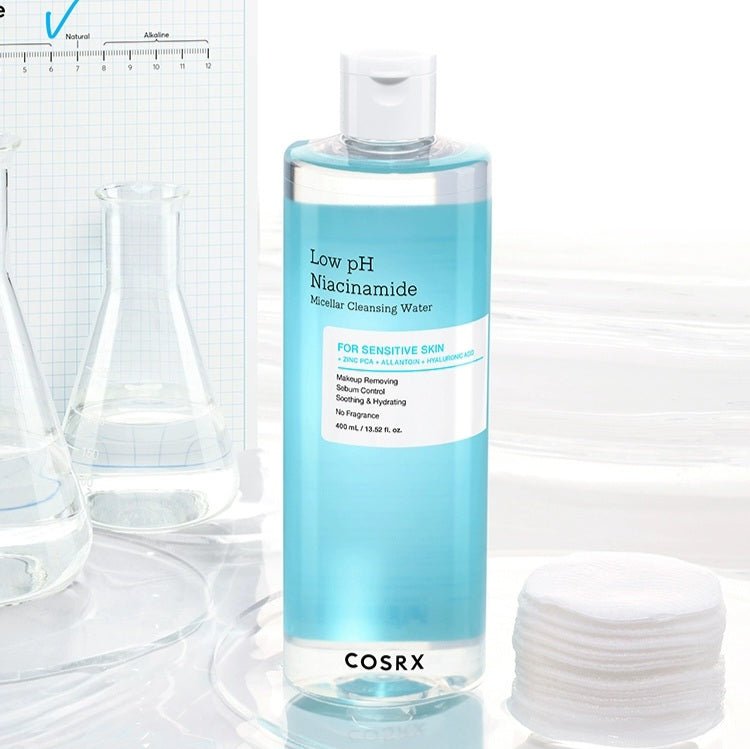 Cosrx Low PH Niacinamide Micellar Cleansing Water 400ml - COSRX | Kiokii and...