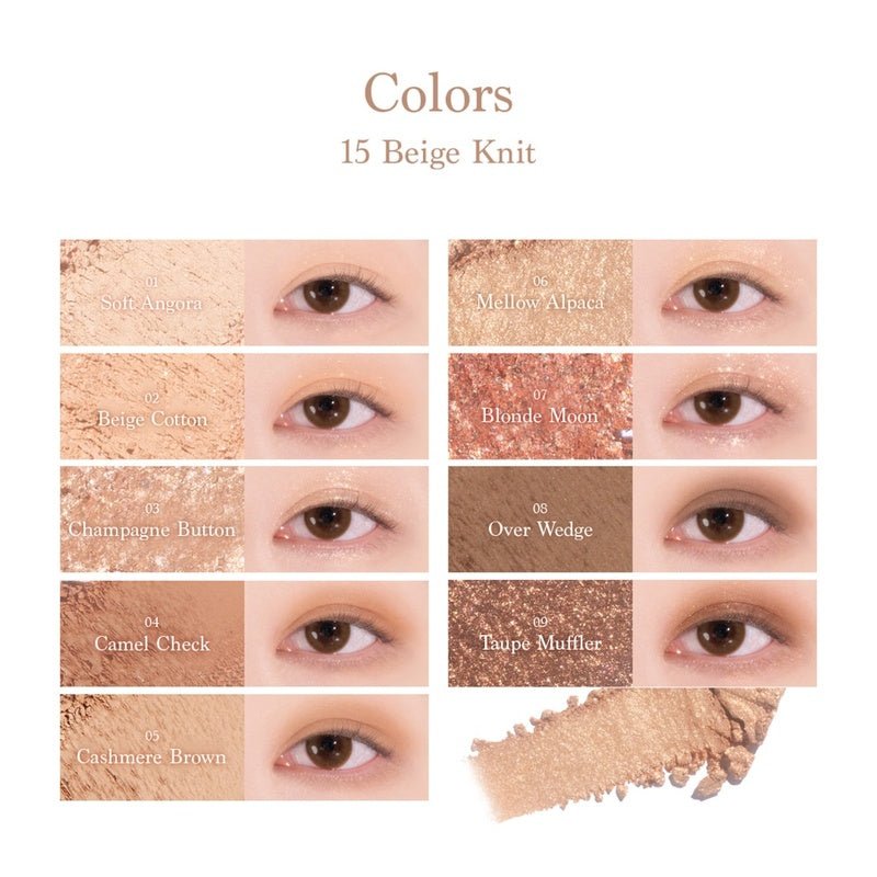 Dasique Eye Shadow Palette #15 Beige Knit - dasique | Kiokii and...