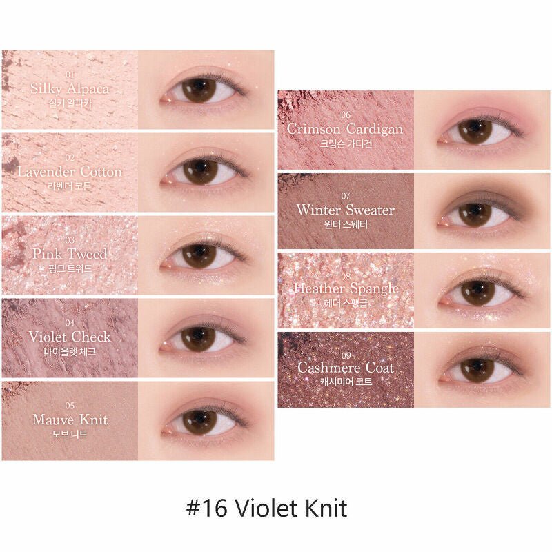 Dasique Eye Shadow Palette #16 Violet Knit - dasique | Kiokii and...