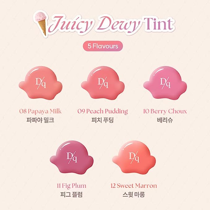 Dasique Juicy Dewy Tint #08-#12 - dasique | Kiokii and...