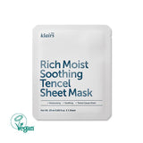 Dear Klairs Rich Moist Soothing Tencel Sheet Mask - Klairs | Kiokii and...