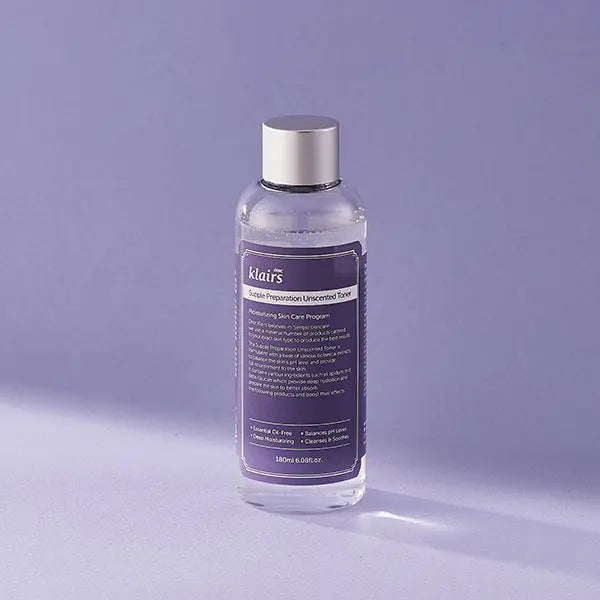 Klairs Supple Preparation Unscented Toner 180ml by Klairs – Toner & Essence