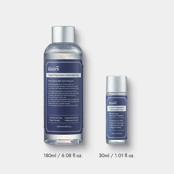 Klairs Supple Preparation Unscented Toner 180ml by Klairs – Toner & Essence