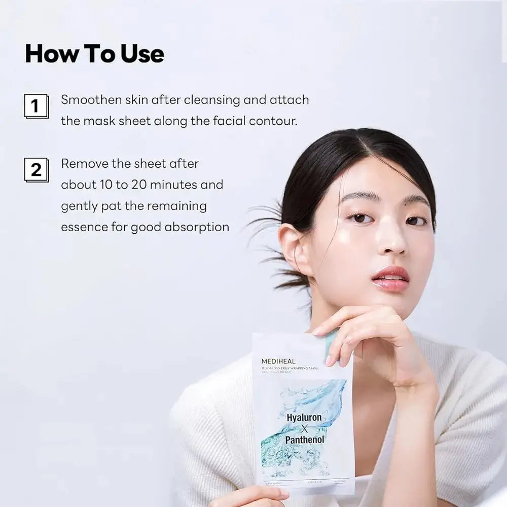 MEDIHEAL Derma Synergy Wrapping Mask Moisture 10pcs by Mediheal – Sheet Mask