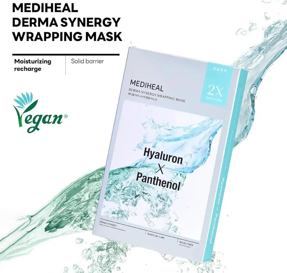 MEDIHEAL Derma Synergy Wrapping Mask Moisture 10pcs by Mediheal – Sheet Mask