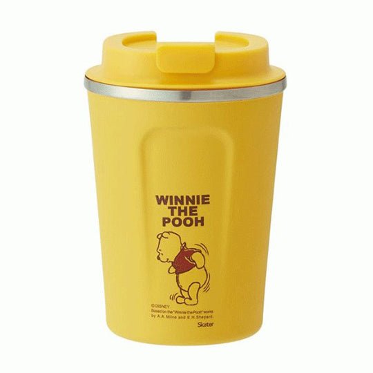 Disney Winnie the Pooh Stainless Steel Bottle Coffee Cup Thermos Cup 350ml - Skater | Kiokii and...