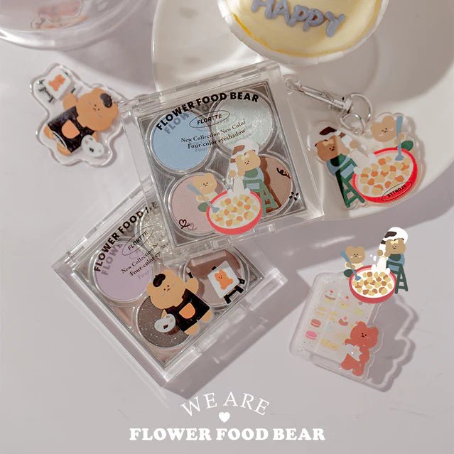 Flortte Cauliflower Bear four-color Eyeshadow - Flortte | Kiokii and...