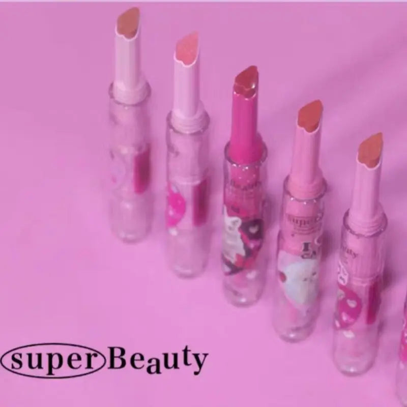 Flortte I am Super Beauty Jelly Heart Lipstick - S Series (6 Colors) by Flortte – Lipstick