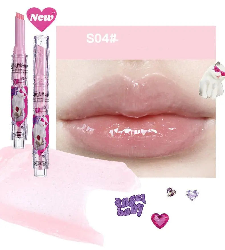 Flortte I am Super Beauty Jelly Heart Lipstick - S Series (6 Colors) by Flortte – Lipstick