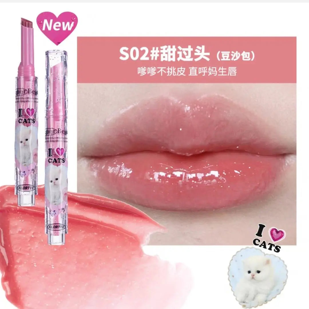 Flortte I am Super Beauty Jelly Heart Lipstick - S Series (6 Colors) by Flortte – Lipstick