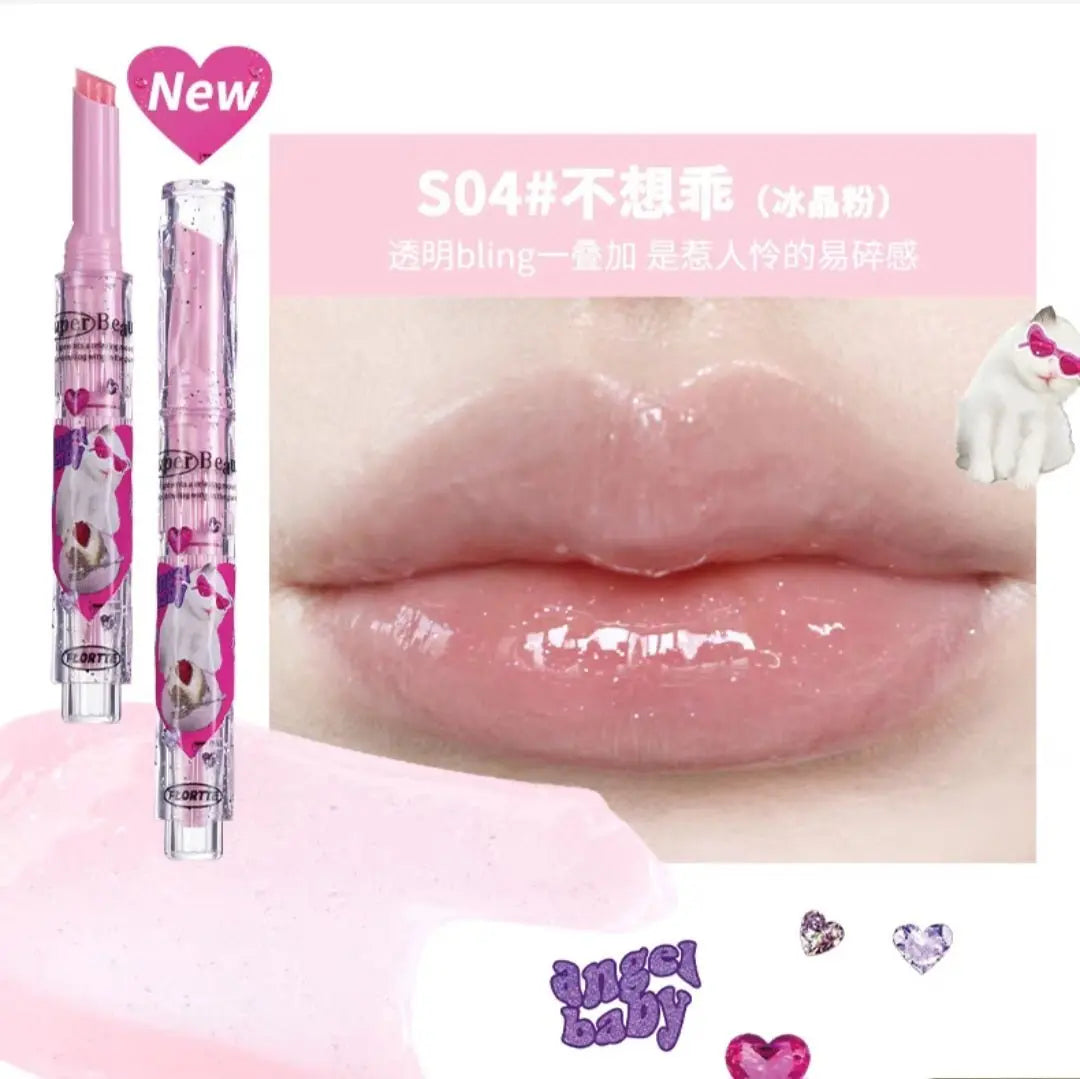 Flortte I am Super Beauty Jelly Heart Lipstick - S Series (6 Colors) by Flortte – Lipstick