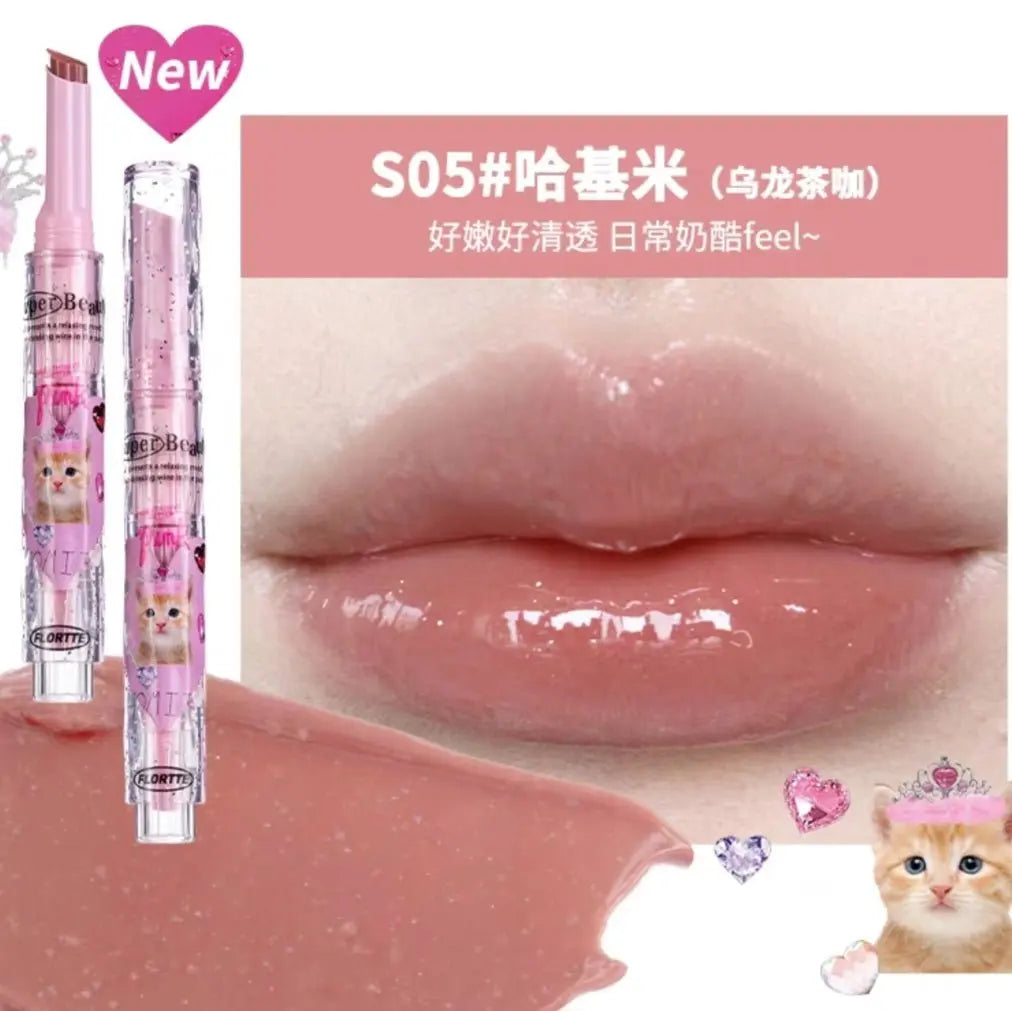 Flortte I am Super Beauty Jelly Heart Lipstick - S Series (6 Colors) by Flortte – Lipstick
