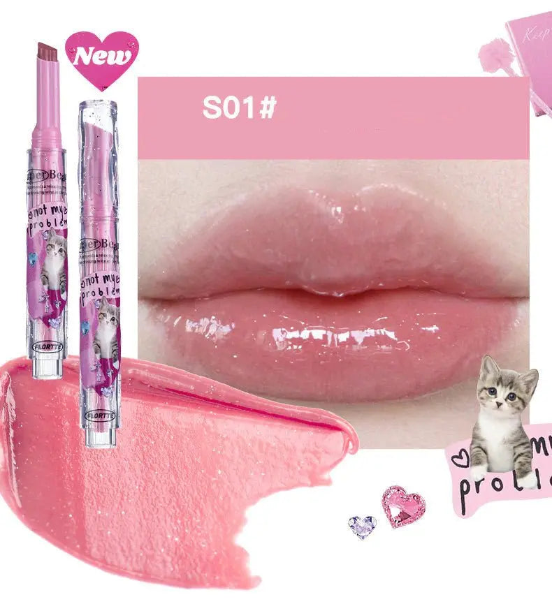 Flortte I am Super Beauty Jelly Heart Lipstick - S Series (6 Colors) by Flortte – Lipstick