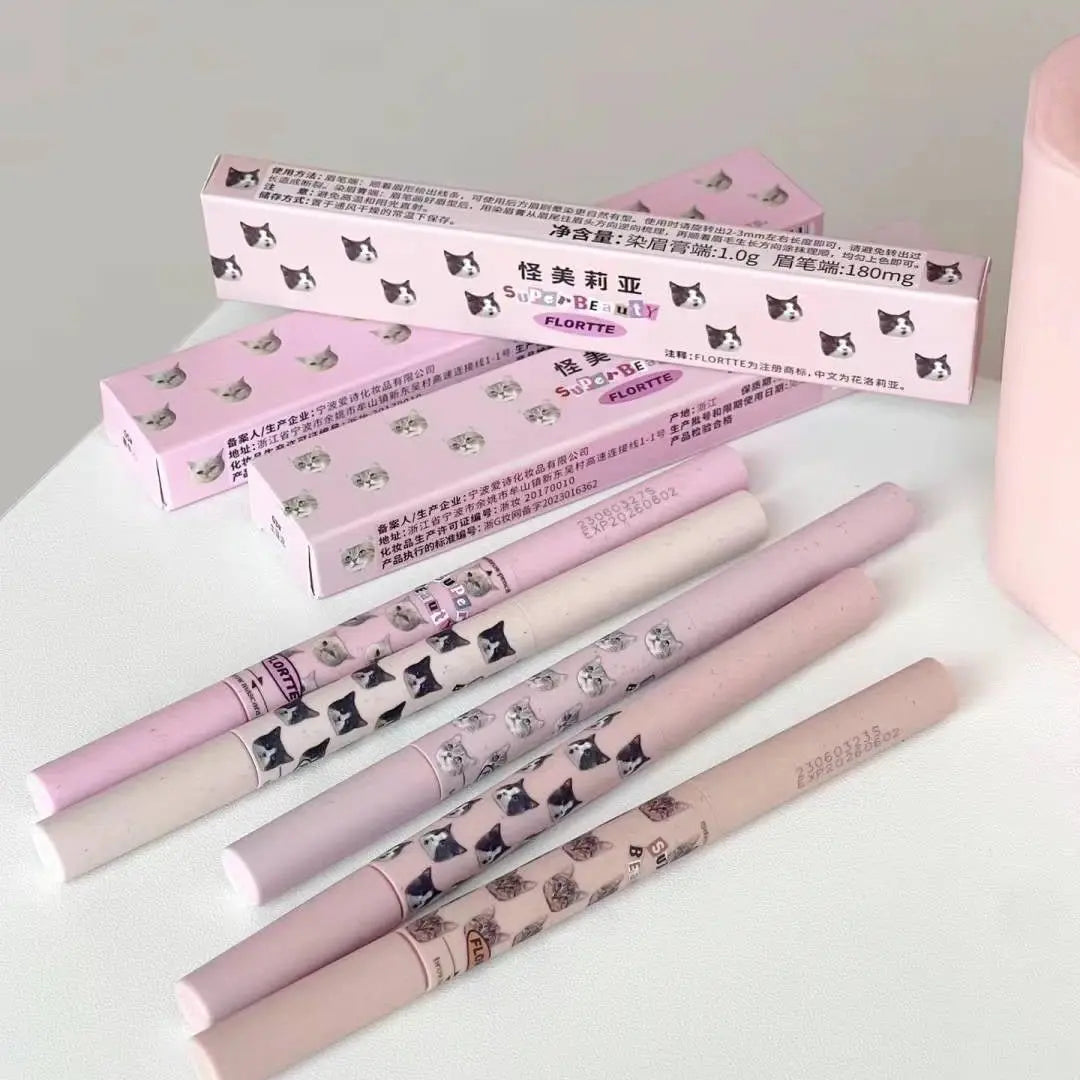 Flortte Two in One Eyebrow Pencil by Flortte – Eyebrow Pencil & Powder
