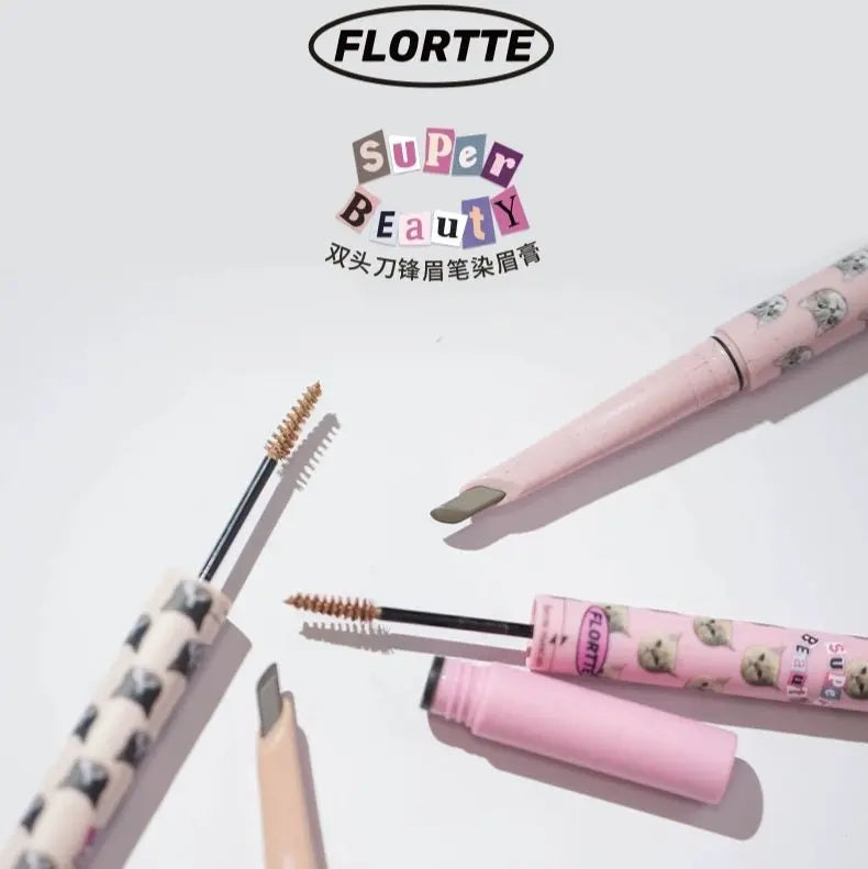 Flortte Two in One Eyebrow Pencil by Flortte – Eyebrow Pencil & Powder