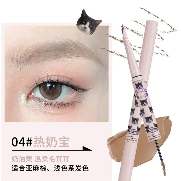 Flortte Two in One Eyebrow Pencil by Flortte – Eyebrow Pencil & Powder