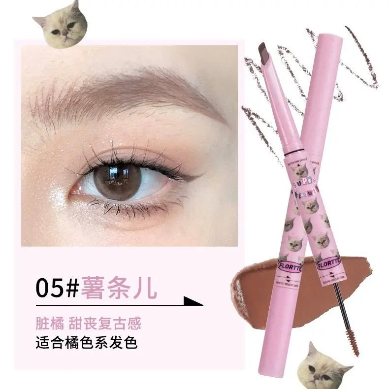 Flortte Two in One Eyebrow Pencil by Flortte – Eyebrow Pencil & Powder