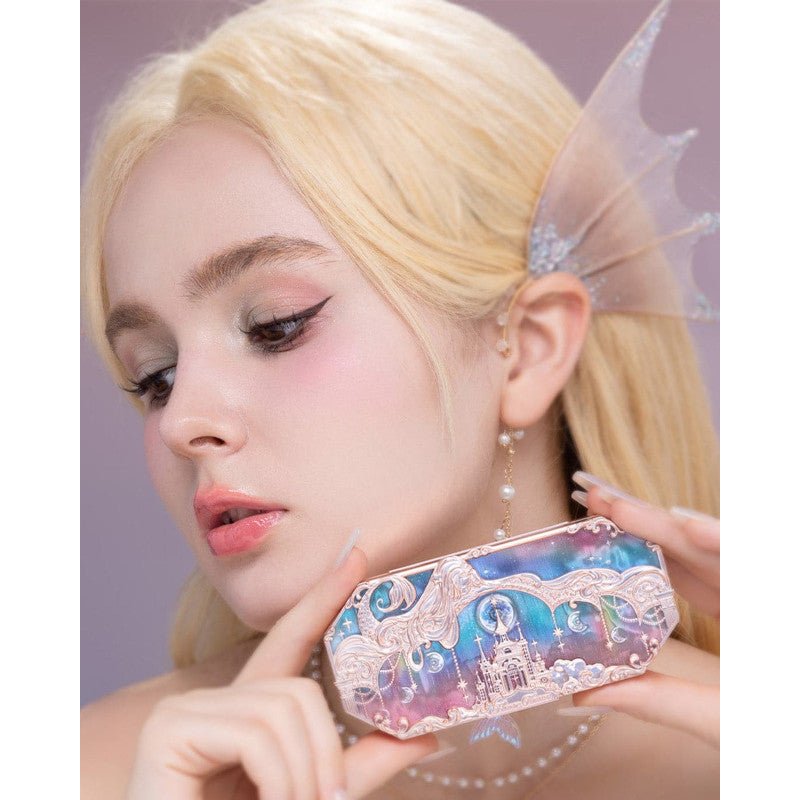 Flower Knows Moonlight Mermaid Five-Color Jewelry Eyeshadow Palette #03 - Flower Knows | Kiokii and...