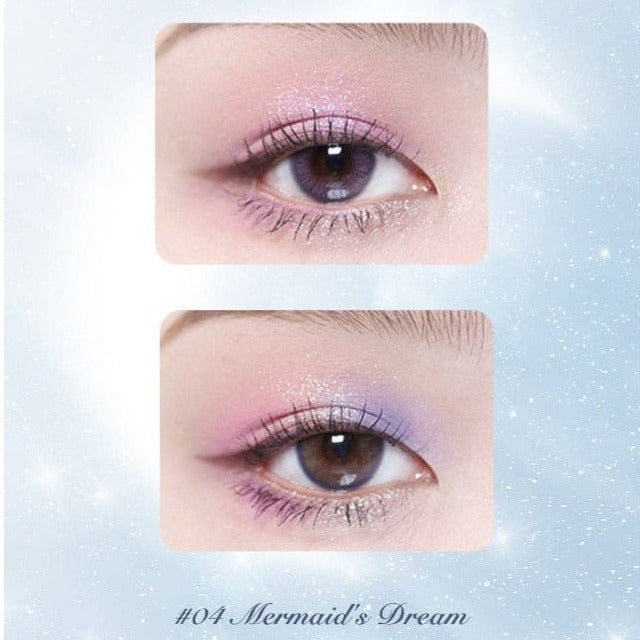 Flower Knows Moonlight Mermaid Five-Color Jewelry Eyeshadow Palette #04 - Flower Knows | Kiokii and...