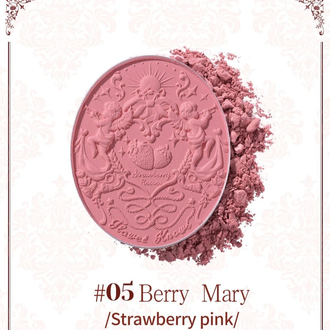 Flower Knows Strawberry Rococo Embossed Blush - Flower Knows | Kiokii and...