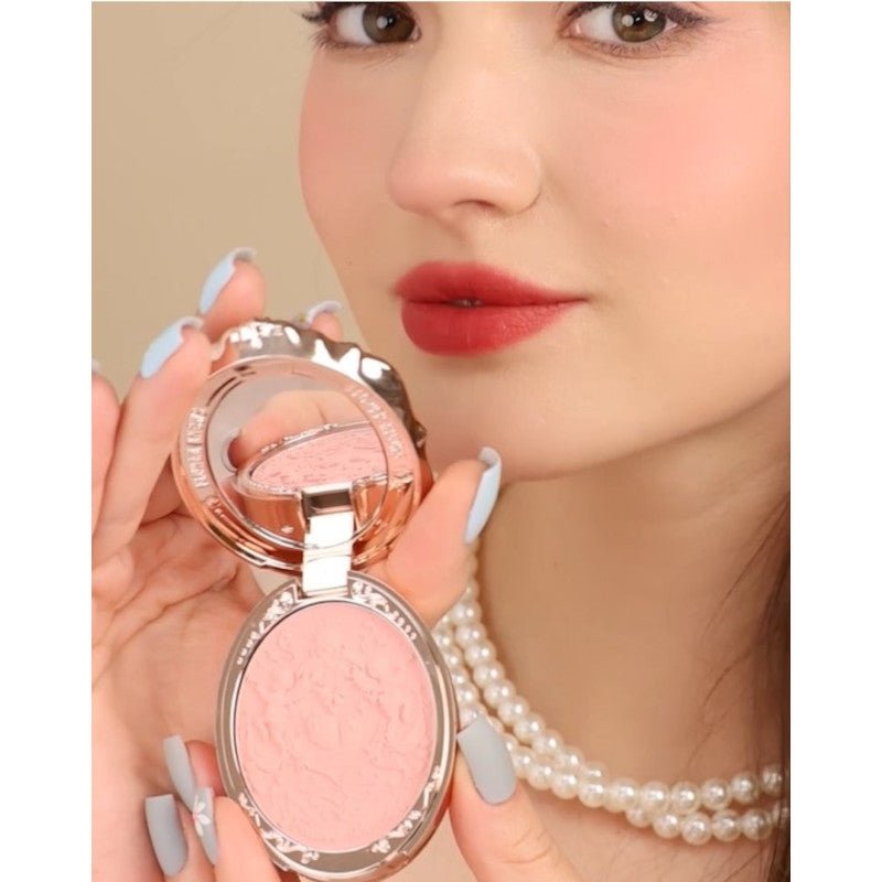 Flower Knows Strawberry Rococo Embossed Cheek Blush #04 - Flower Knows | Kiokii and...