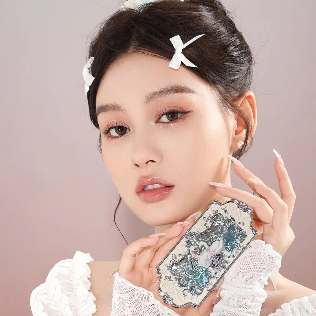 Flower Knows Swan Ballet Series Six Color Eyeshadow 01 White Swan by Flower Knows – Eye Shadow