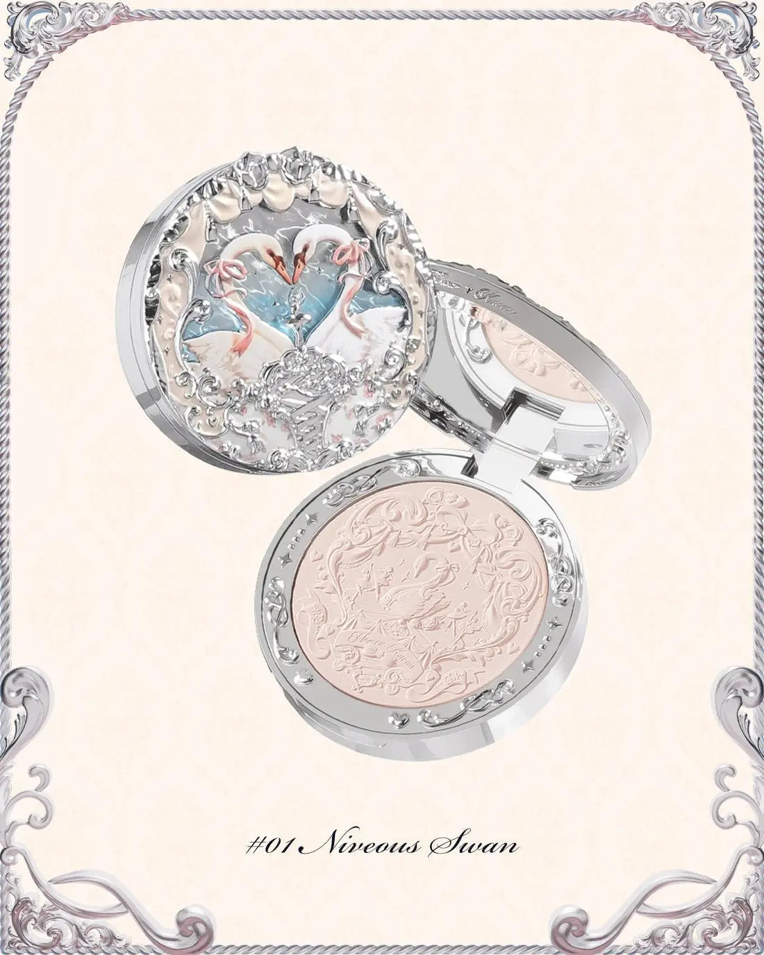 Flower Knows Swan Ballet Series Embossed Blush by Flower Knows – Blush