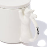 Francfranc Cat Canister Salt Jar White - Francfranc | Kiokii and...
