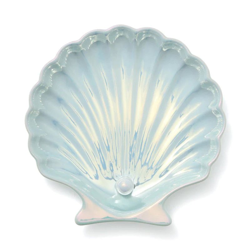 Francfranc Opal Shell Pearl Dish Plate Mint - Francfranc | Kiokii and...