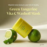 Green Tangerine Vita C Wash Off Mask 110g - Goodal | Kiokii and...