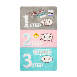 Holika Pig Nose Clear Blackhead 3 Step Patch 1 pack - Holika Holika | Kiokii and...