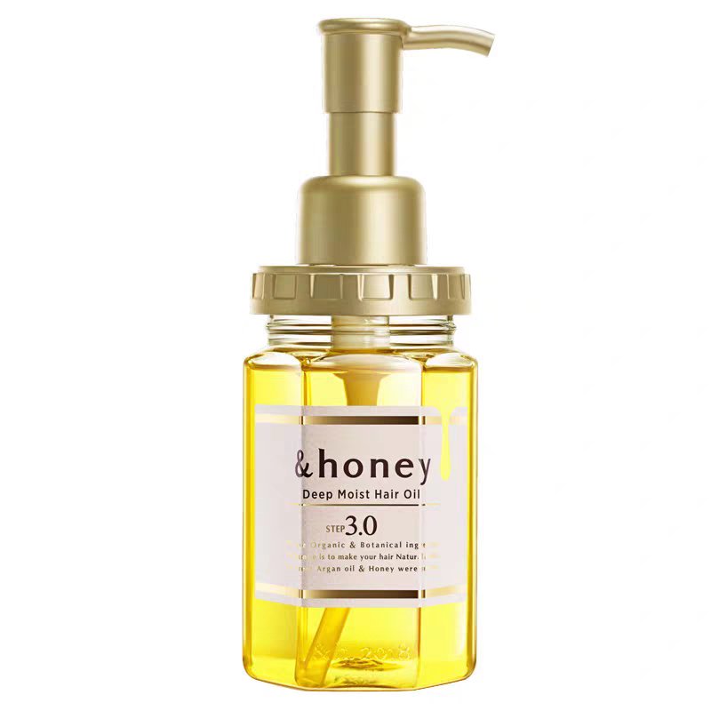 &honey Deep Moist Hair Oil 100ml - &honey | Kiokii and...