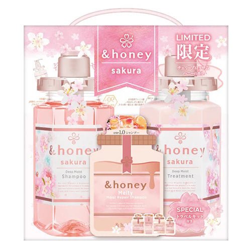 &honey Deep Moist Sakura Set Limited Edition - &honey | Kiokii and...