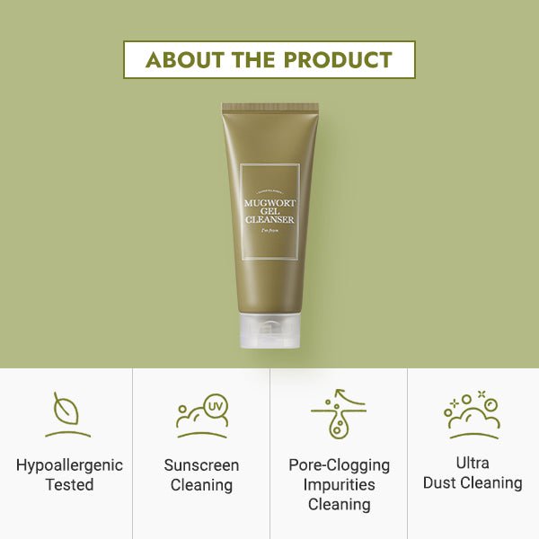 I'm from Mugwort Gel Cleanser 150ml - I'm from | Kiokii and...