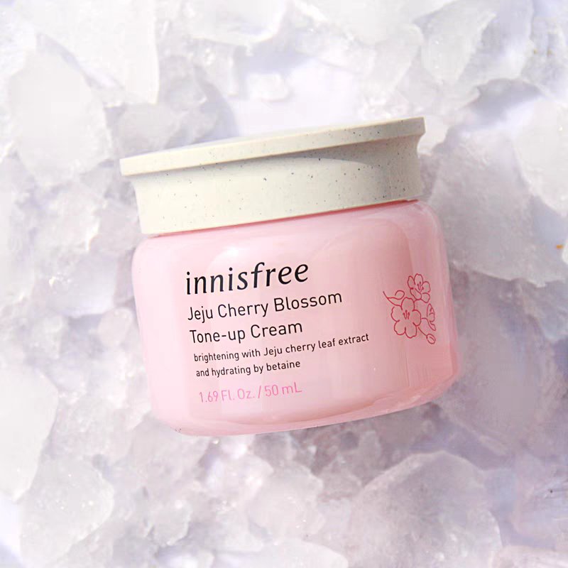 Innisfree Jeju Cherry Blossom Tone-up Cream - Innisfree | Kiokii and...