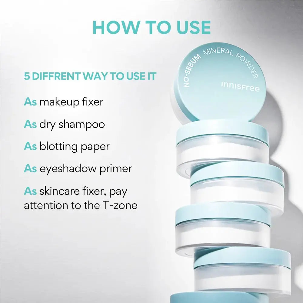 Innisfree No Sebum Mineral Powder by Innisfree – Setting Powder & Spray
