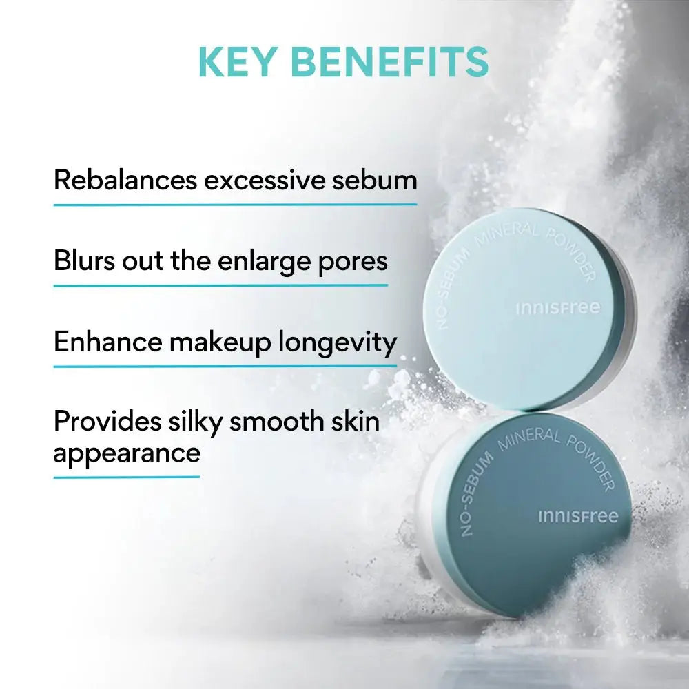 Innisfree No Sebum Mineral Powder by Innisfree – Setting Powder & Spray