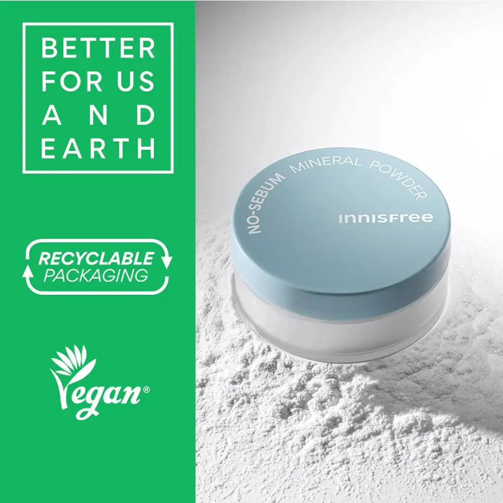Innisfree No Sebum Mineral Powder by Innisfree – Setting Powder & Spray