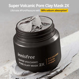 Innisfree Super Vocanic Pore Clay Mask 2X - Innisfree | Kiokii and...